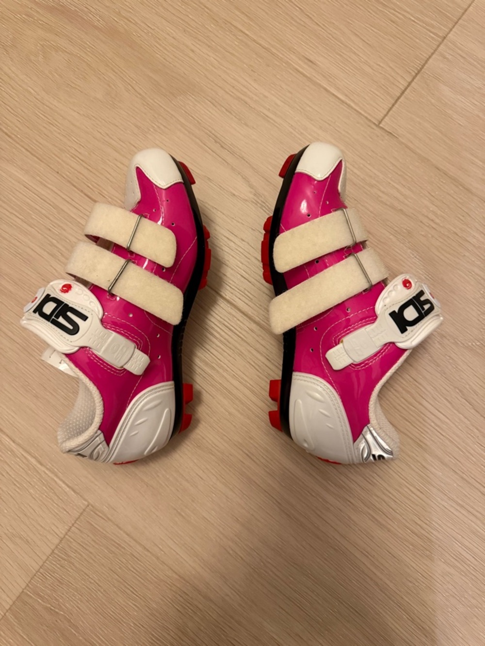 Sidi Women's Athletic Cycling Shoes - White & Pink - Picture 2 of 8